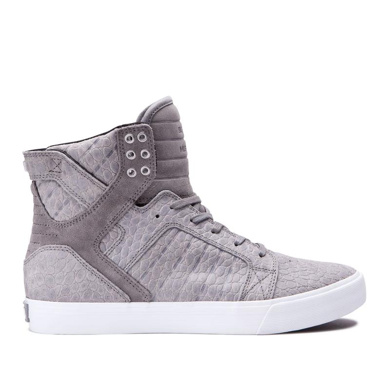 Supra SKYTOP Sneaker High Damen Grau Deutschland HQNUI2914